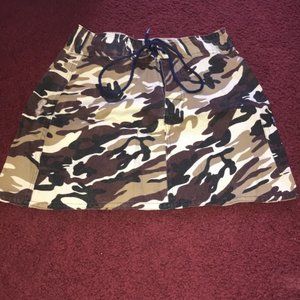 camo skirt